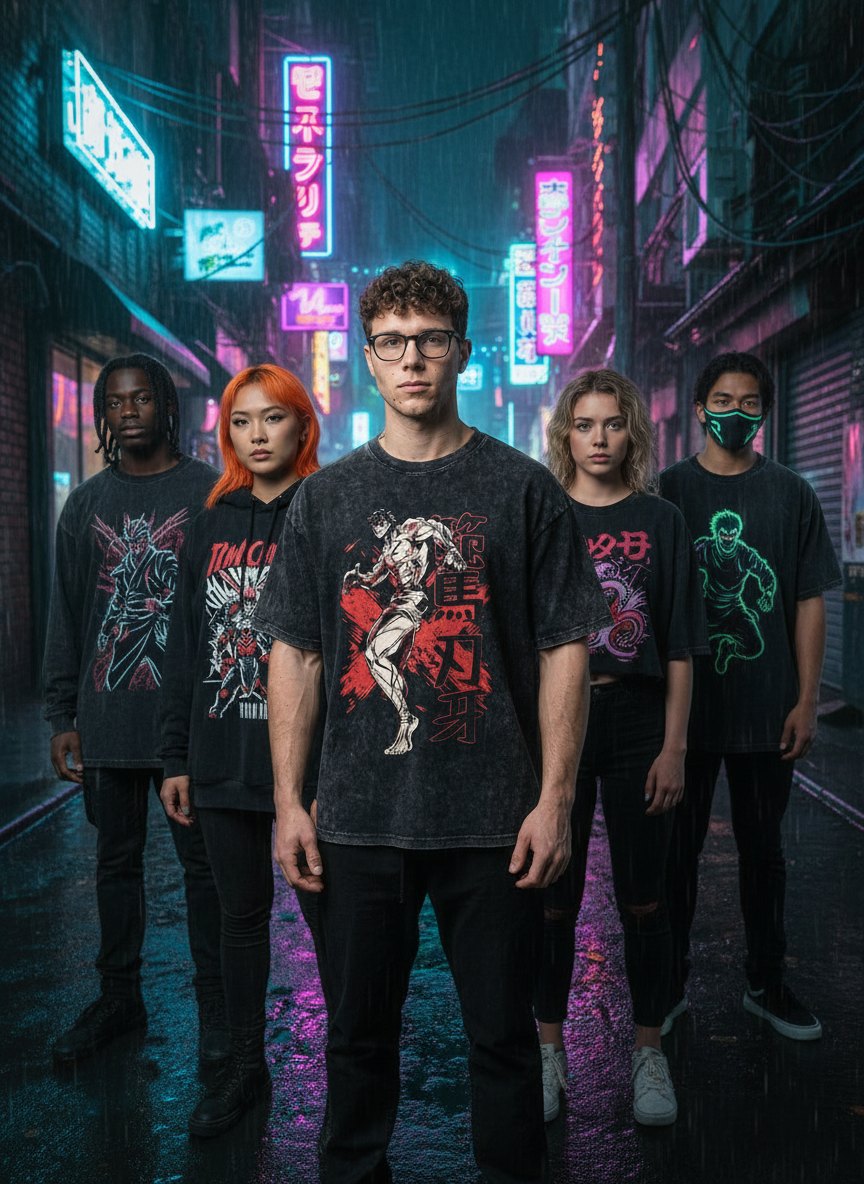 Beyond Basic: Forging Your Anime T-Shirt Design Legacy