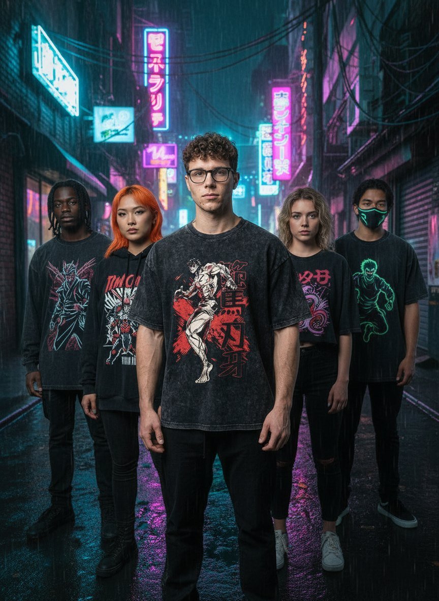 Beyond Basic: Forging Your Anime T-Shirt Design Legacy - Tempus