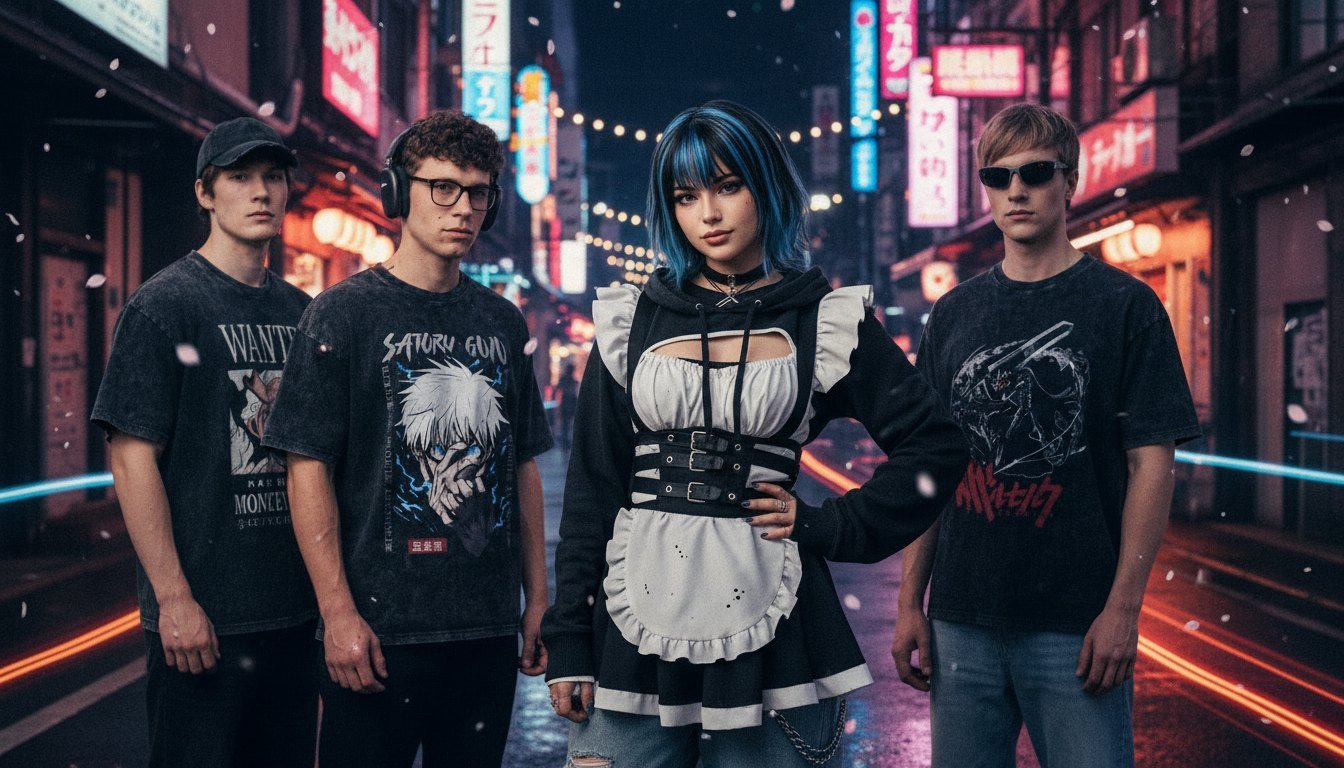 Maid's Modern Muse: The Anime Outfit, Reimagined - Tempus