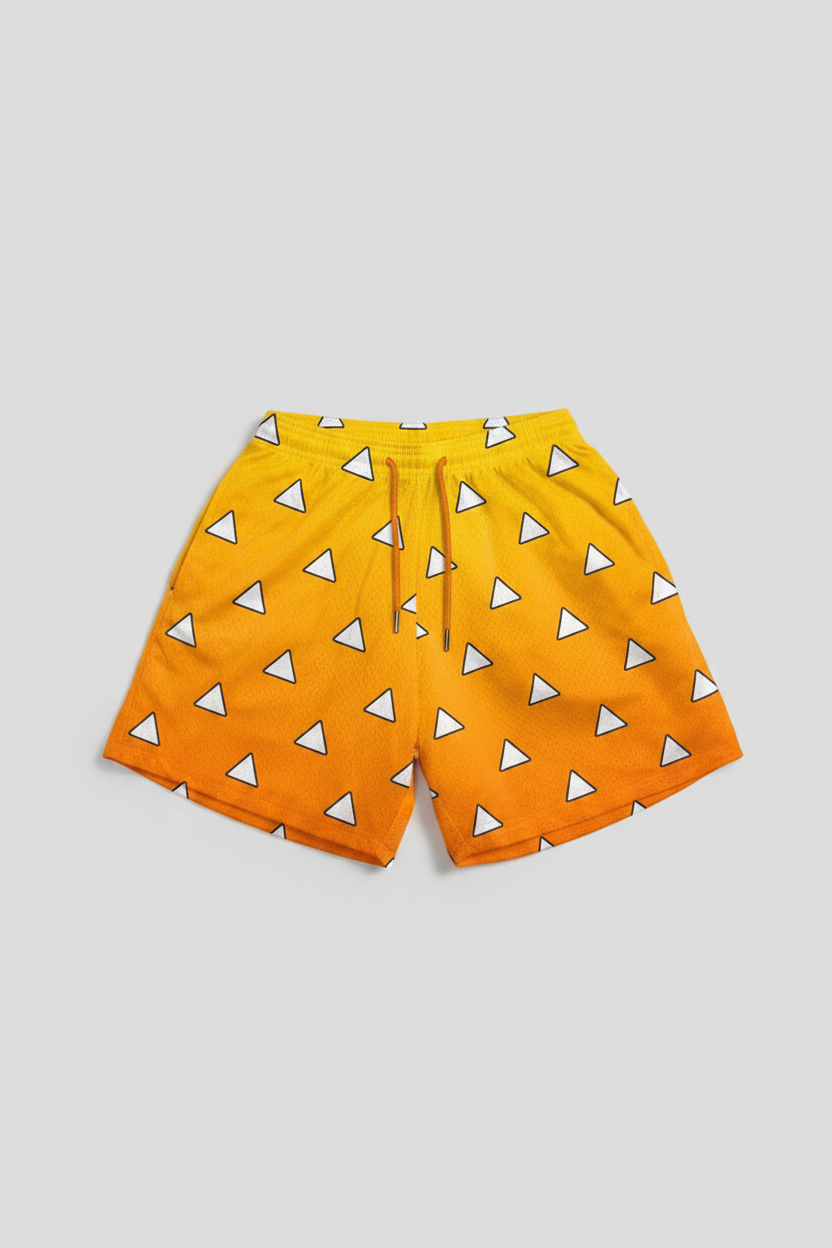 Anime Print Men's Beach Shorts - 12T2N4EI3 — Tempus Arc