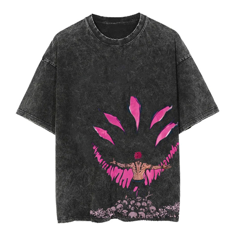 Vintage Oversized Jujutsu Kaisen Graphic Tee - 1773712550840598617 — Tempus Arc