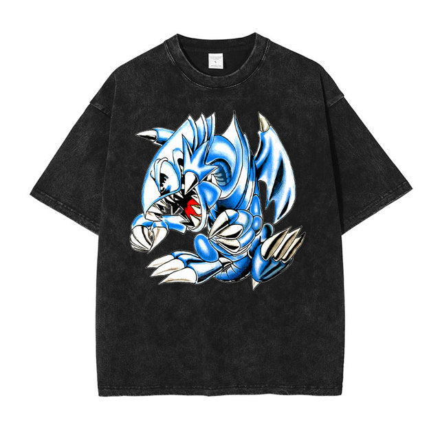 Vintage Yu Gi Oh Graphic T-Shirt for Men (Short Sleeve) - 1796482742267936790 — Tempus Arc