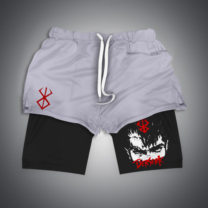 One Piece 3D Digital Print Adult Beach Shorts - 1773646988609392733 — Tempus Arc