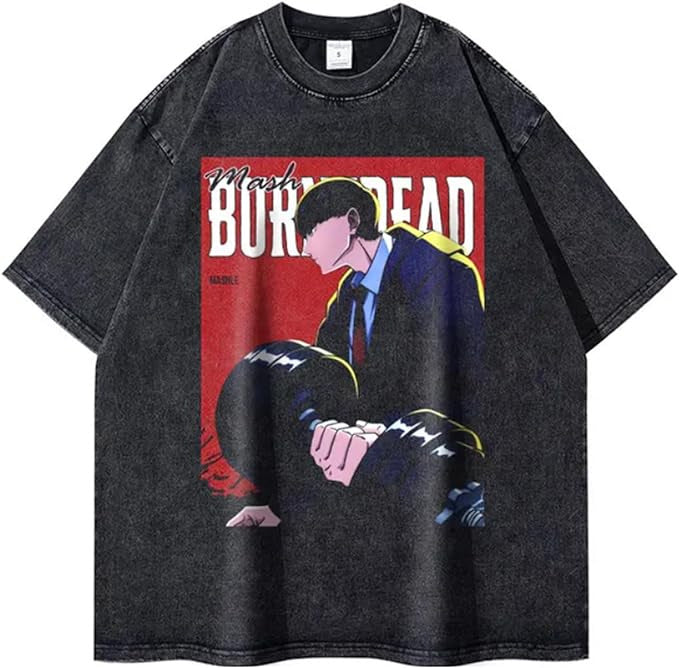 Vintage Washable T-Shirt - Streetwear Anime Graphic - 1773942992474919099 — Tempus Arc