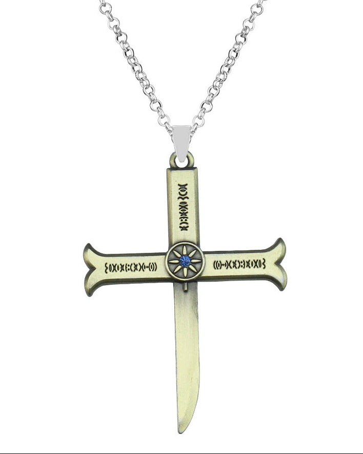 Warlord Cross Sword Pendant