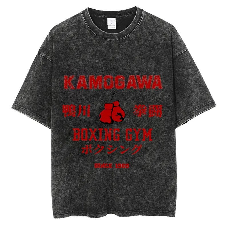 Hanma Baki The Grappler Gym Anime T-shirt for Men - 1773611944935231615 — Tempus Arc