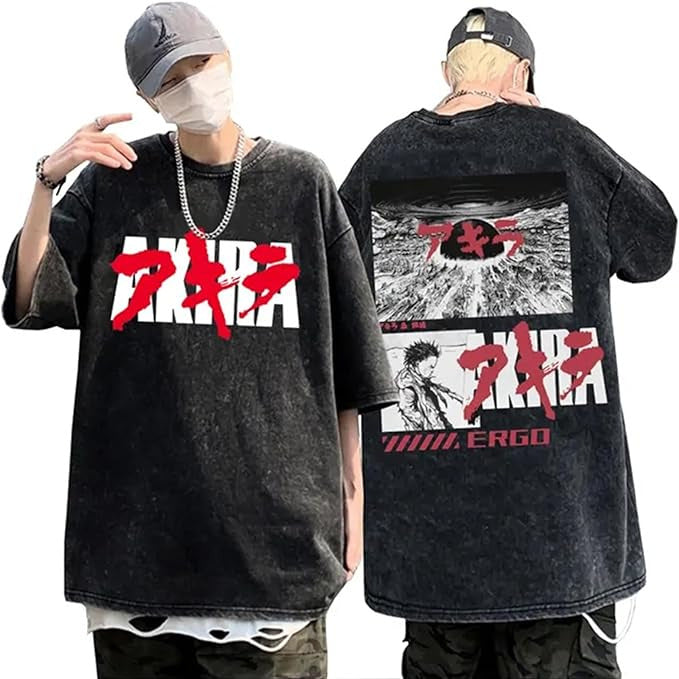 Vintage Washable T-Shirt - Streetwear Anime Graphic - 1773942992474919181 — Tempus Arc