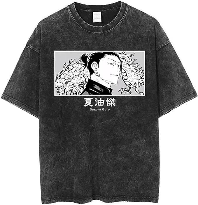 Vintage Washable T-Shirt - Streetwear Anime Graphic - 1773942992474919036 — Tempus Arc