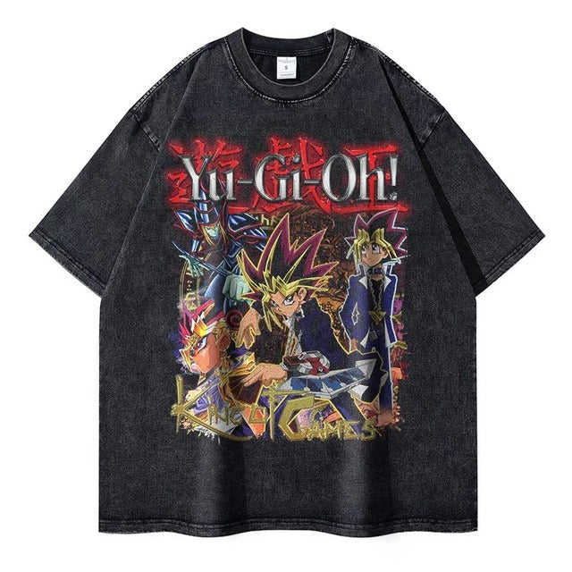 Change Of Heart Anime T-shirt Yugi Muto &amp; Kaiba Tops - 1795482299727286305 — Tempus Arc