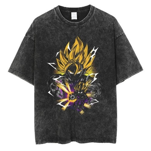 Dragon Ball Goku & JoJo's Bizarre Adventure T-Shirt Collection - 1773651315730223120 — Tempus Arc
