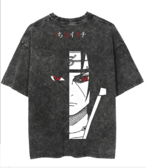 Vintage Oversized Itachi T-Shirt (One Piece)