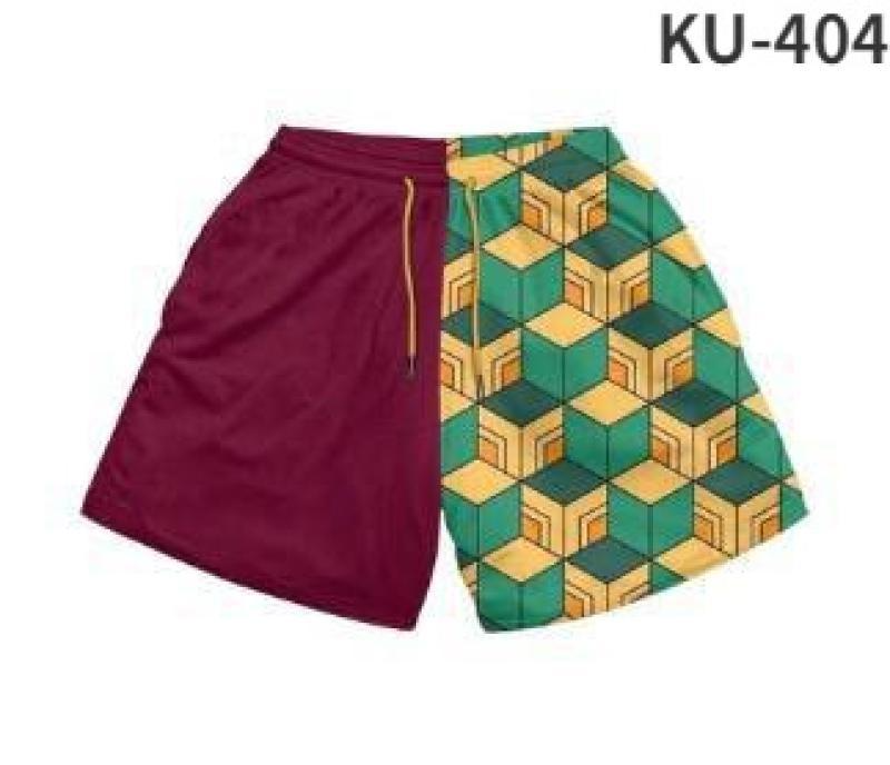 Anime Print Men's Beach Shorts - 3YBFN170U — Tempus Arc