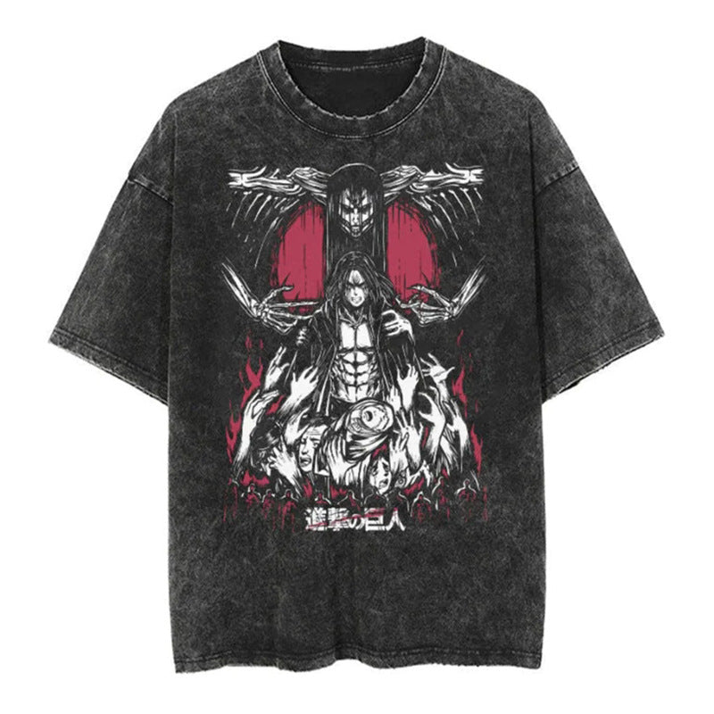 Vintage Oversized Jujutsu Kaisen Graphic Tee - 1773712550840598551 — Tempus Arc