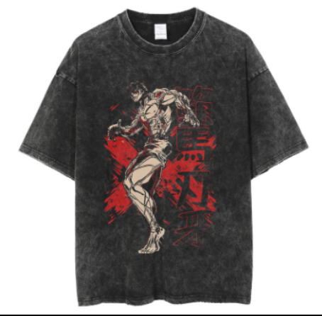 Strong Guy Gym Anime T-Shirt (Single Piece)