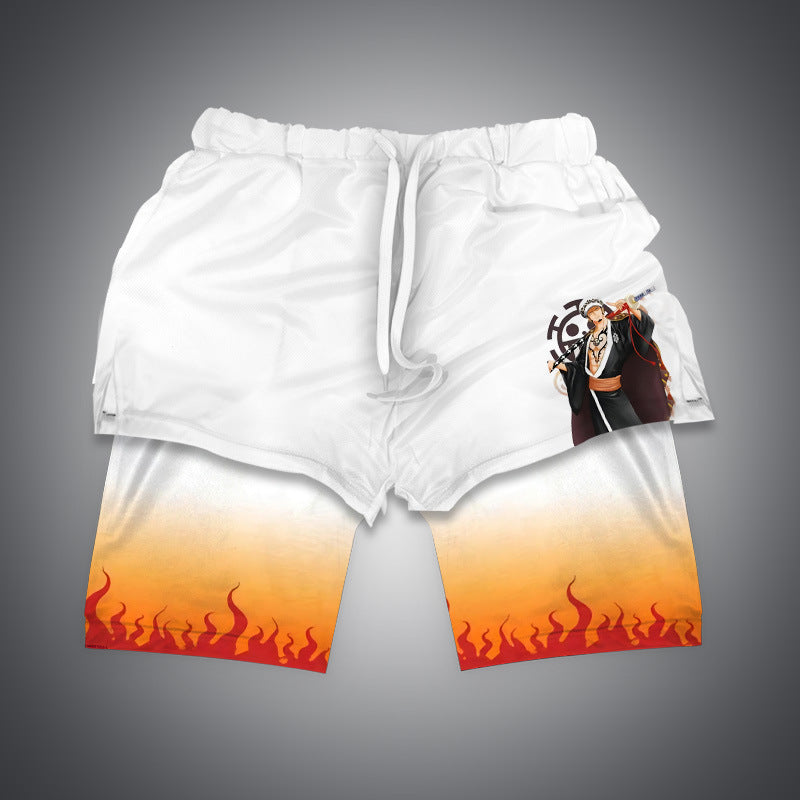 One Piece 3D Digital Print Adult Beach Shorts - 1773646988609392676 — Tempus Arc