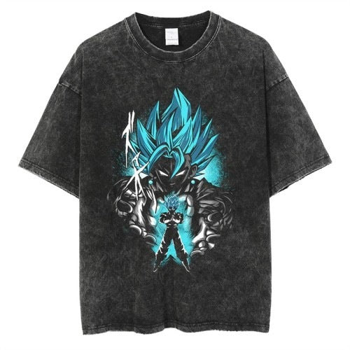 Dragon Ball Goku & JoJo's Bizarre Adventure T-Shirt Collection - 1773651315730223211 — Tempus Arc