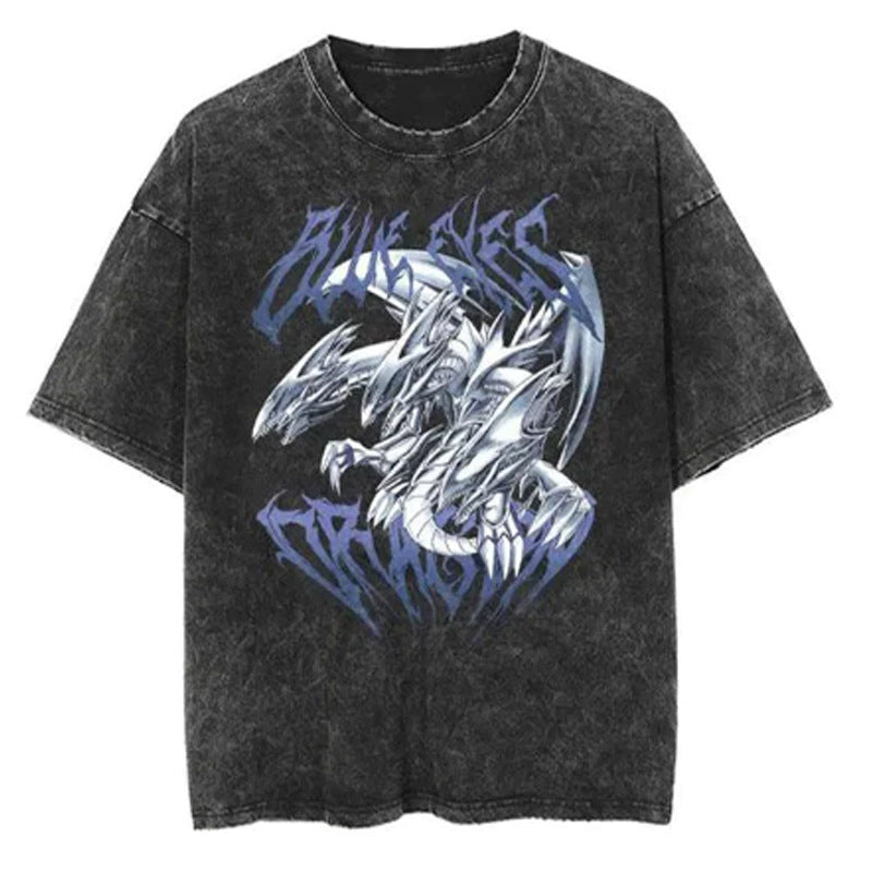 Vintage Oversized Jujutsu Kaisen Graphic Tee - 1773712550840598650 — Tempus Arc