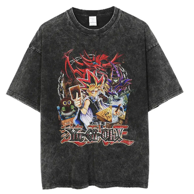 Vintage Oversized Jujutsu Kaisen Graphic Tee - 1773712550840598656 — Tempus Arc