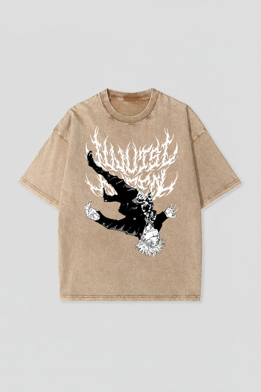 Vintage Oversized Jujutsu Kaisen Graphic Tee - 1773712550840598547 — Tempus Arc