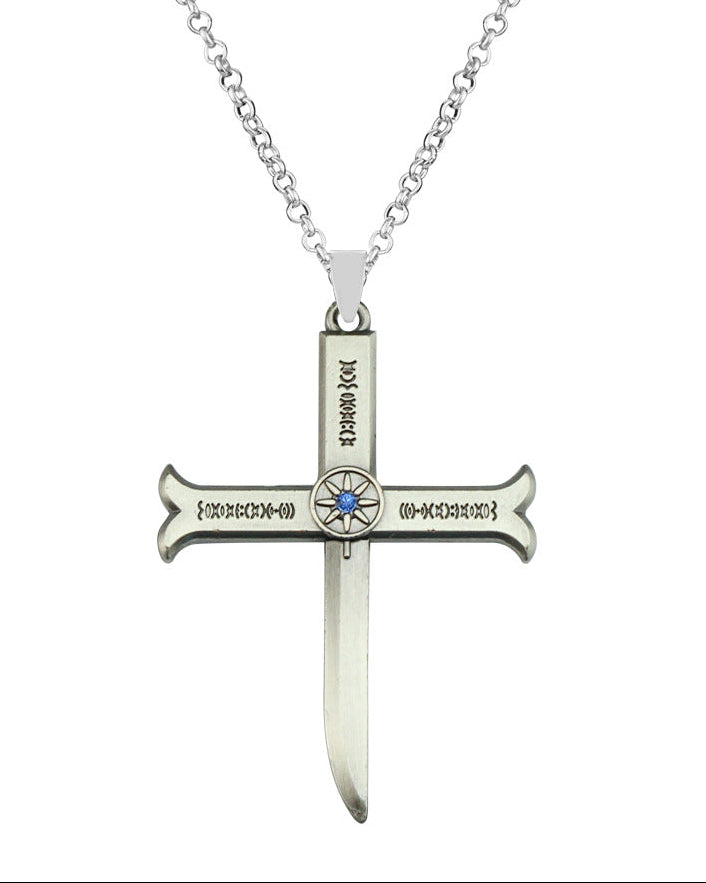 Warlord Cross Sword Pendant