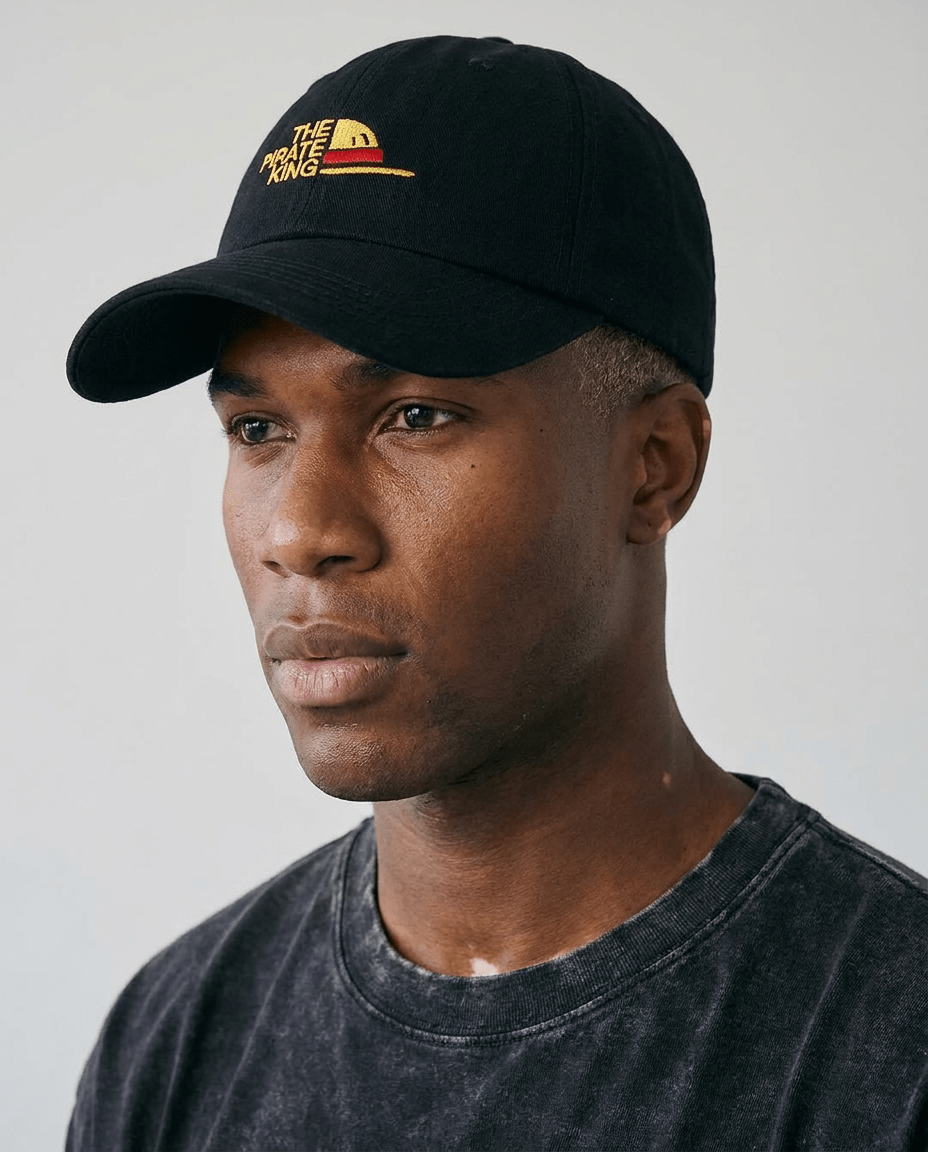 Arc Signature Embroidered Cap — Black - Tempus
