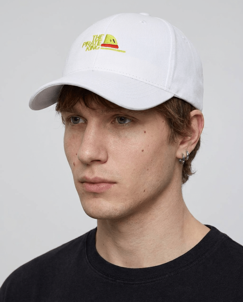 Arc Signature Embroidered Cap — White - Tempus