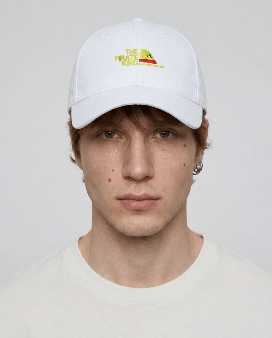 Arc Signature Embroidered Cap — White - Tempus