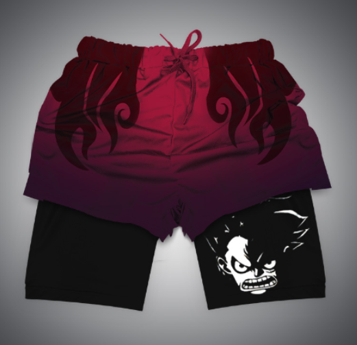 Anime Berserk 2-in-1 Gym Shorts for Men (3D Print) - 1804811110541627455 — Tempus Arc