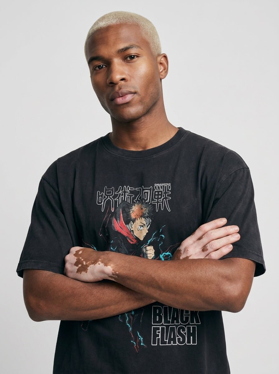 Black Flash Tee - Tempus