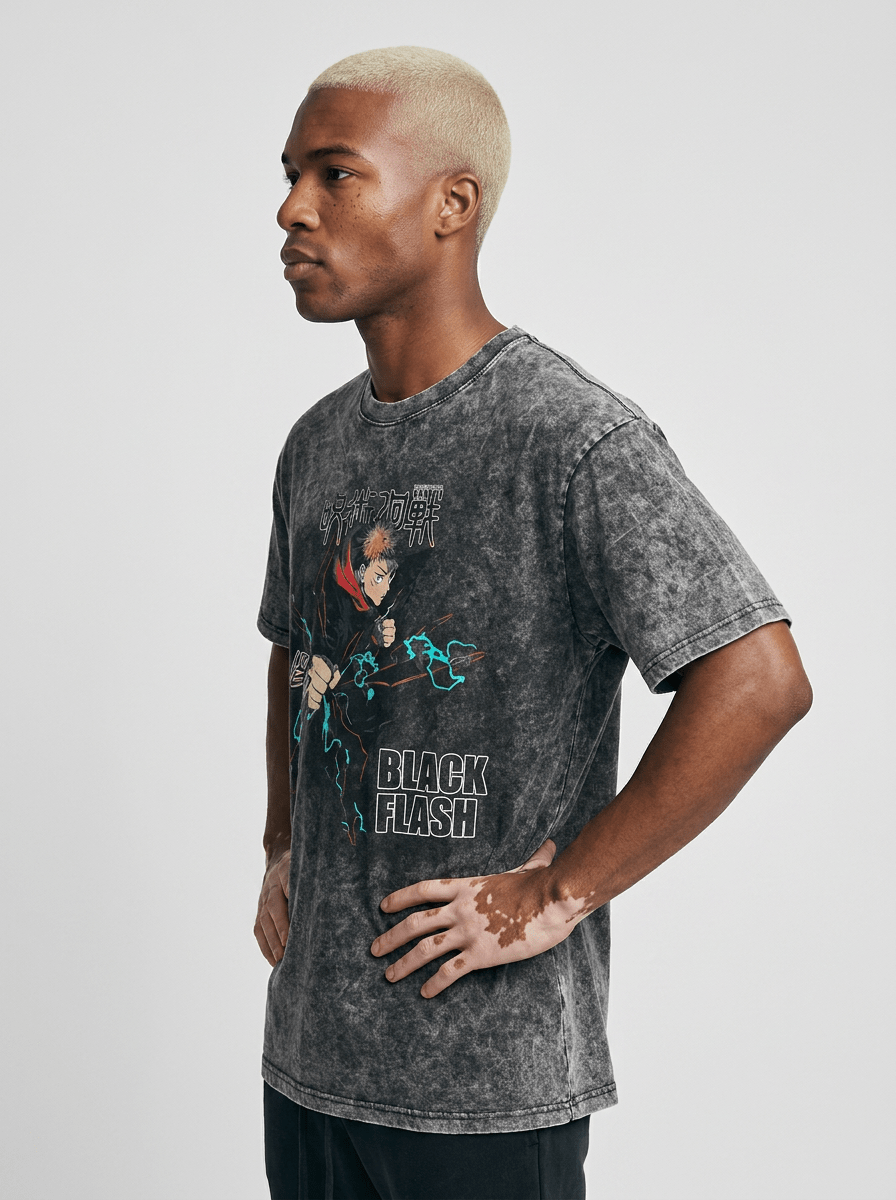 Black Flash Tee - Tempus