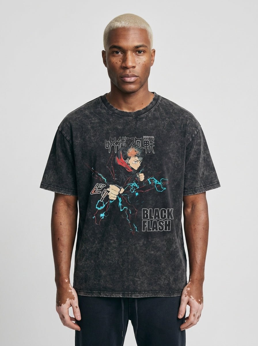 Black Flash Tee - Tempus