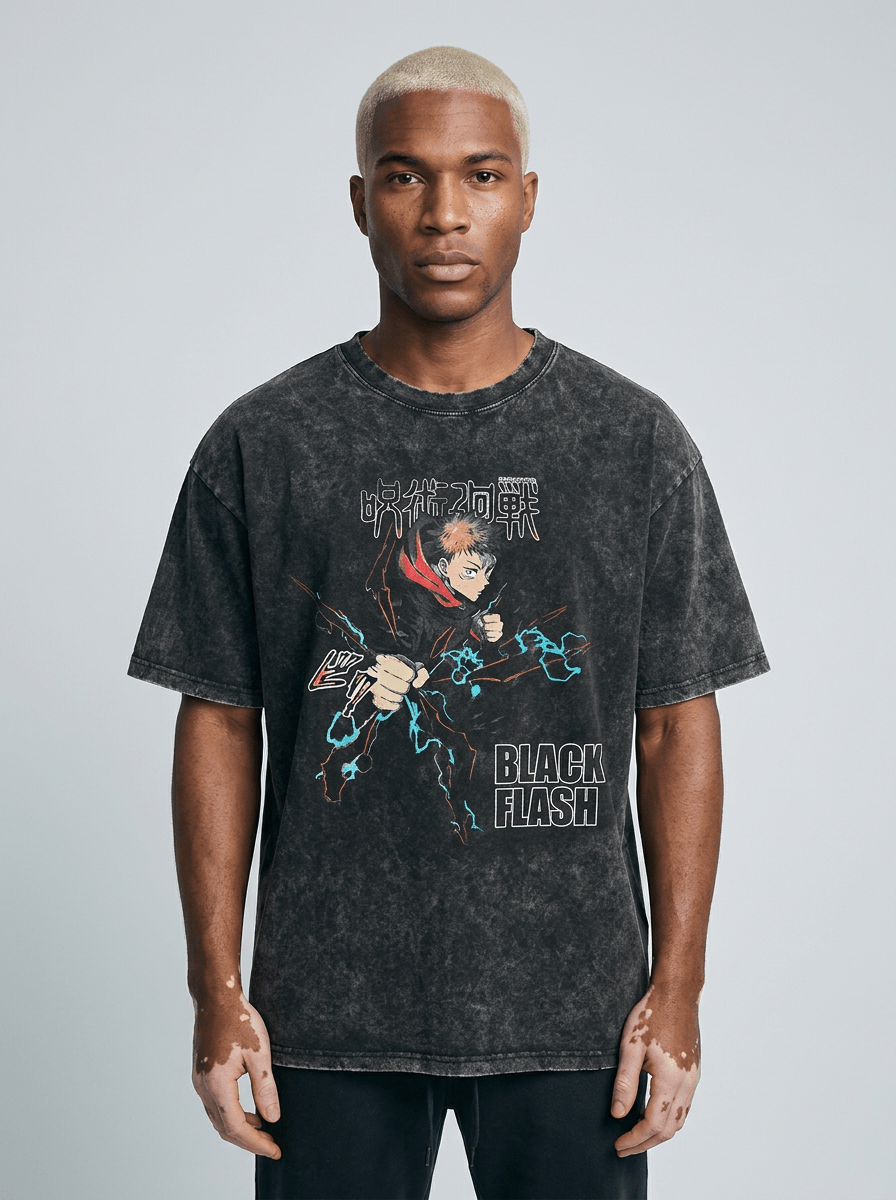 Black Flash Tee - Tempus