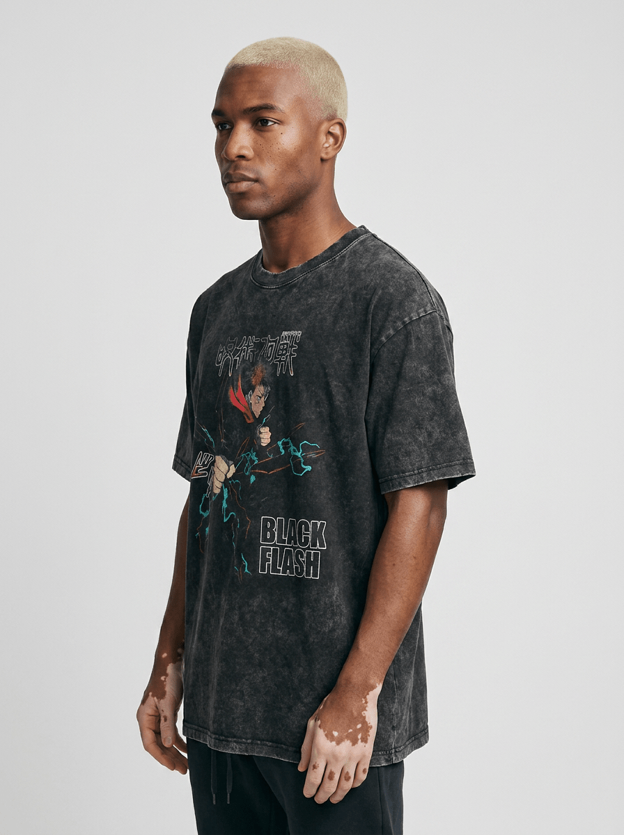 Black Flash Tee - Tempus