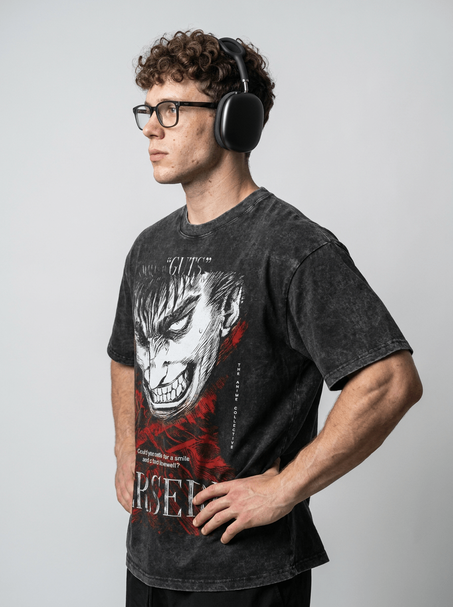 Black Swordsman Rage Tee - Tempus