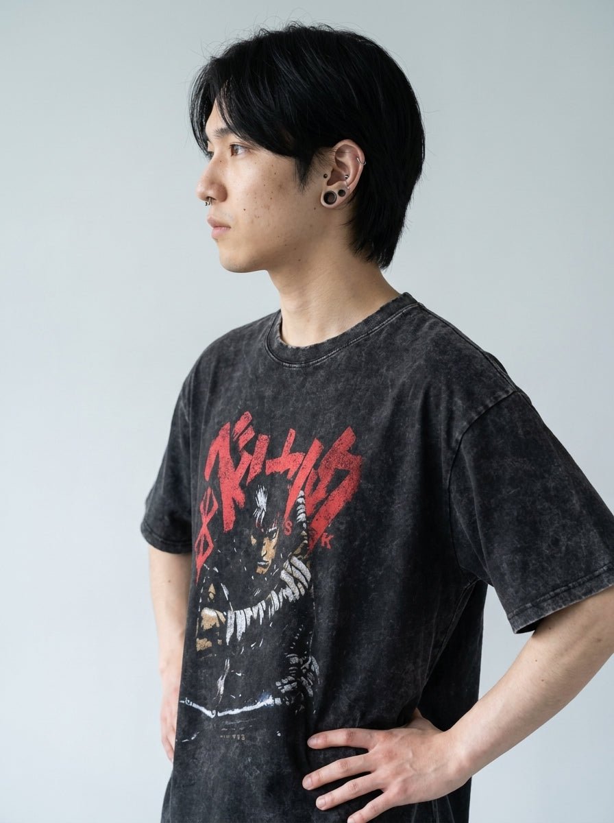 Branded Knight Washed Tee - Tempus