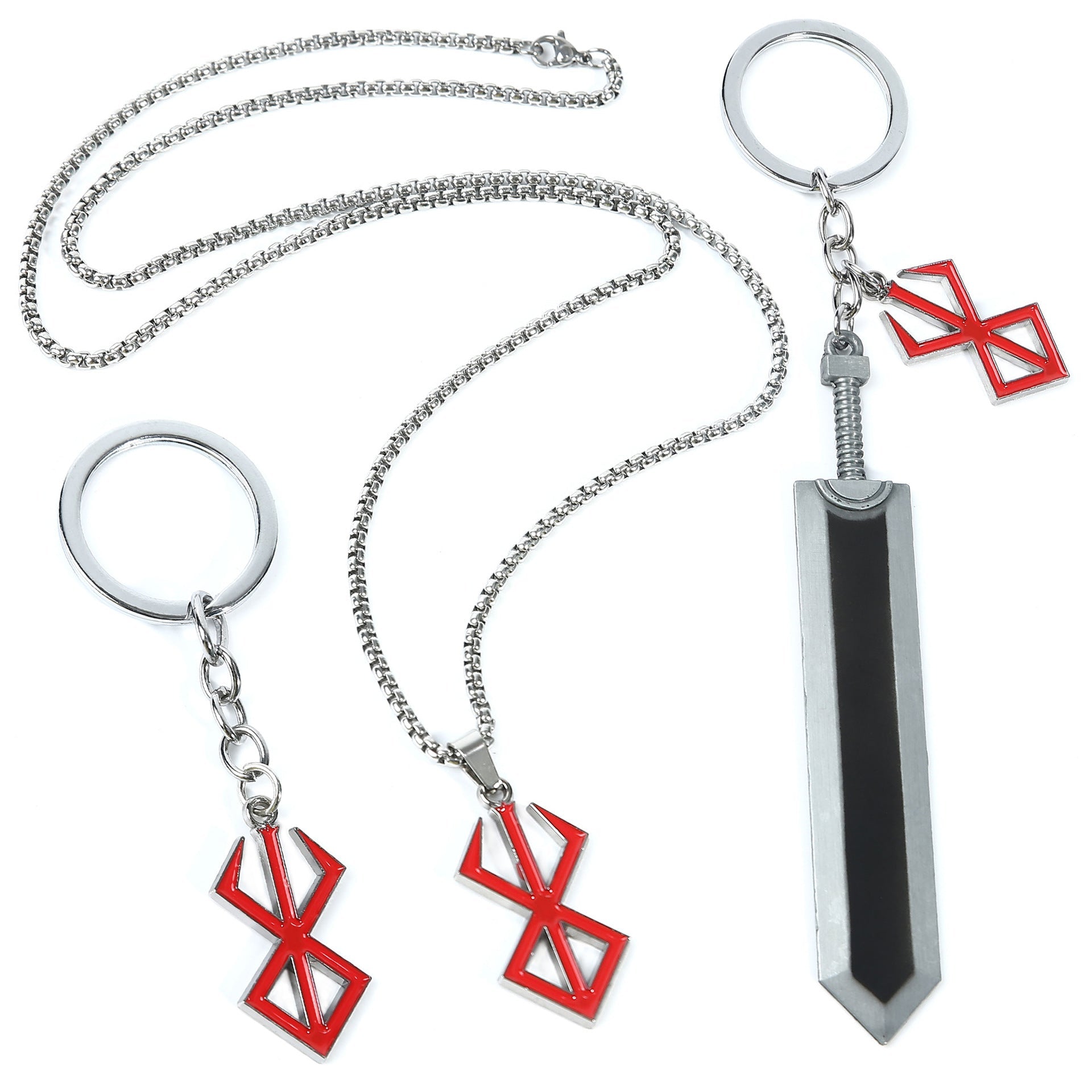 Branded Swordsman Keychain - Tempus