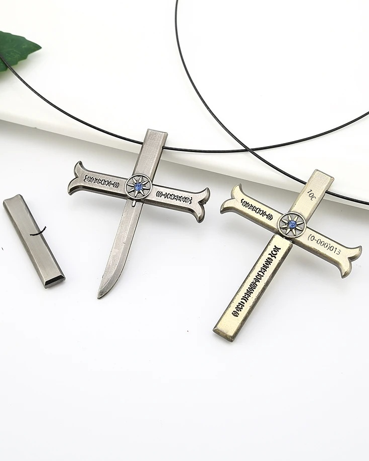 Warlord Cross Sword Pendant