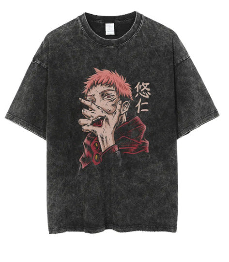 Hanma Baki The Grappler Gym Anime T-shirt for Men - 1773611944935231693 — Tempus Arc