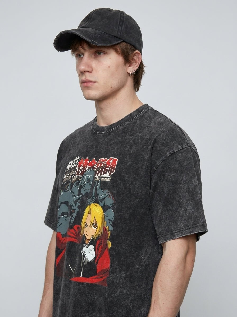 Crimson Alchemist Brothers Tee - Tempus