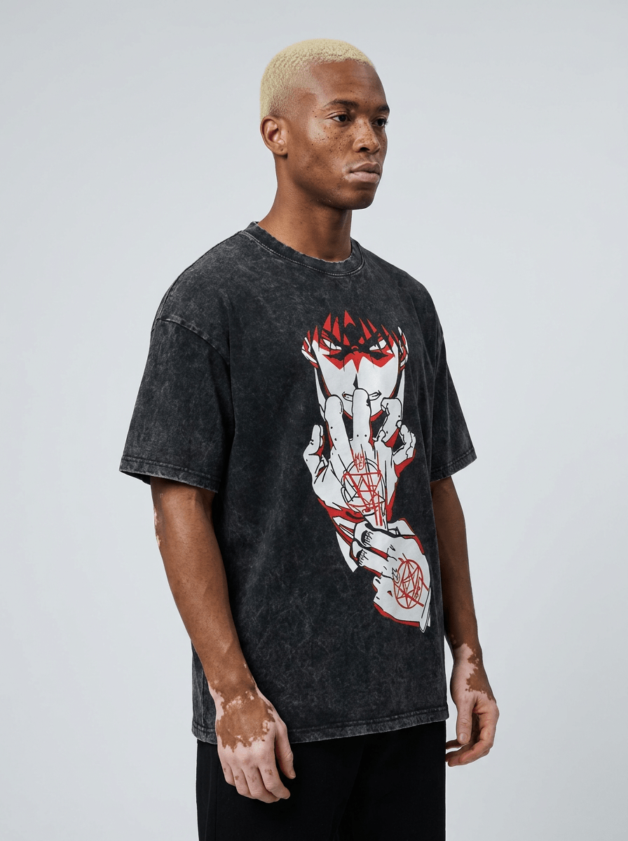Crimson Alchemy Transmutation Tee - Tempus