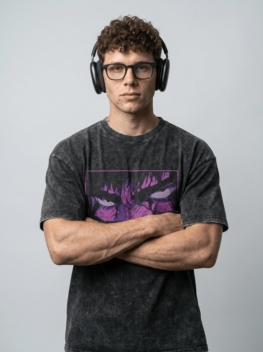 Crimson Demon Fury Tee - Tempus