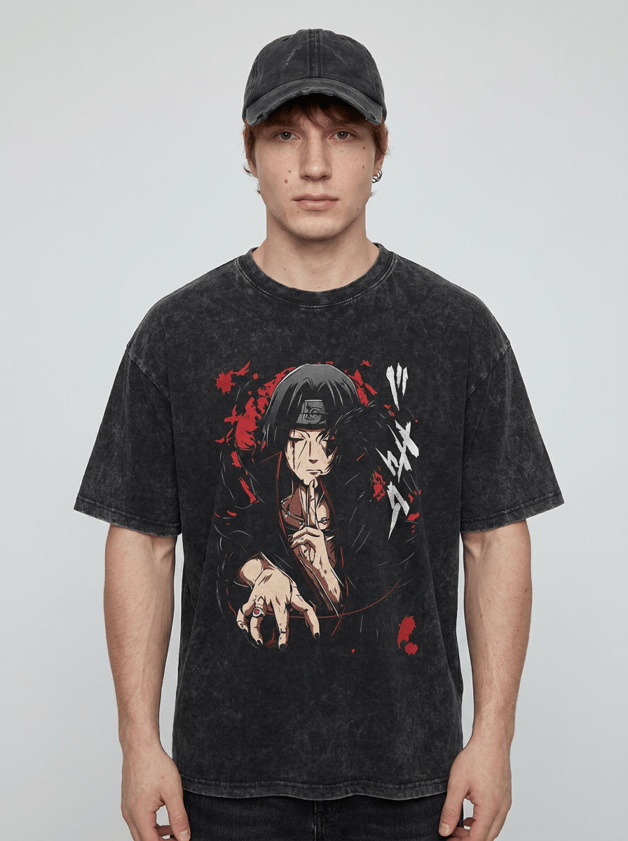 Crimson Eye Illusion Tee - Tempus