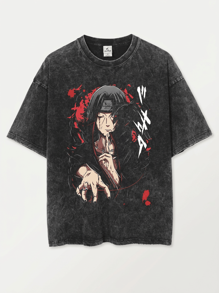 Crimson Eye Illusion Tee - Tempus