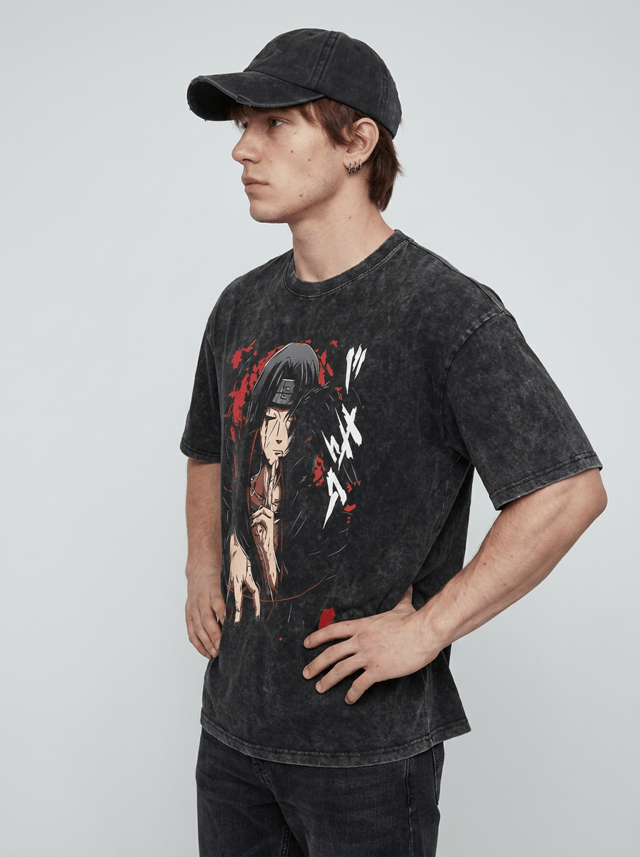 Crimson Eye Illusion Tee - Tempus