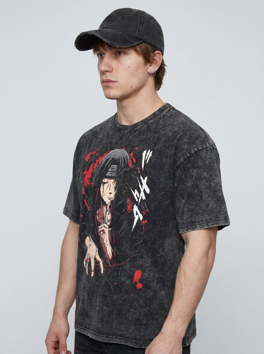 Crimson Eye Illusion Tee - Tempus