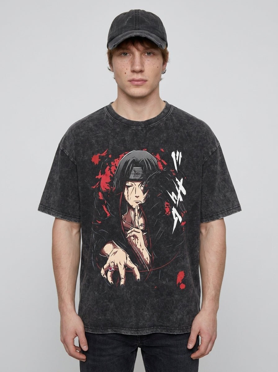 Crimson Eye Illusion Tee - Tempus