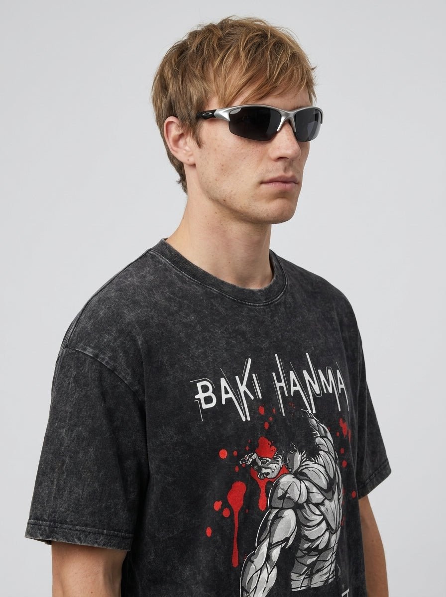 Crimson Muscle Demon Street Tee - Tempus