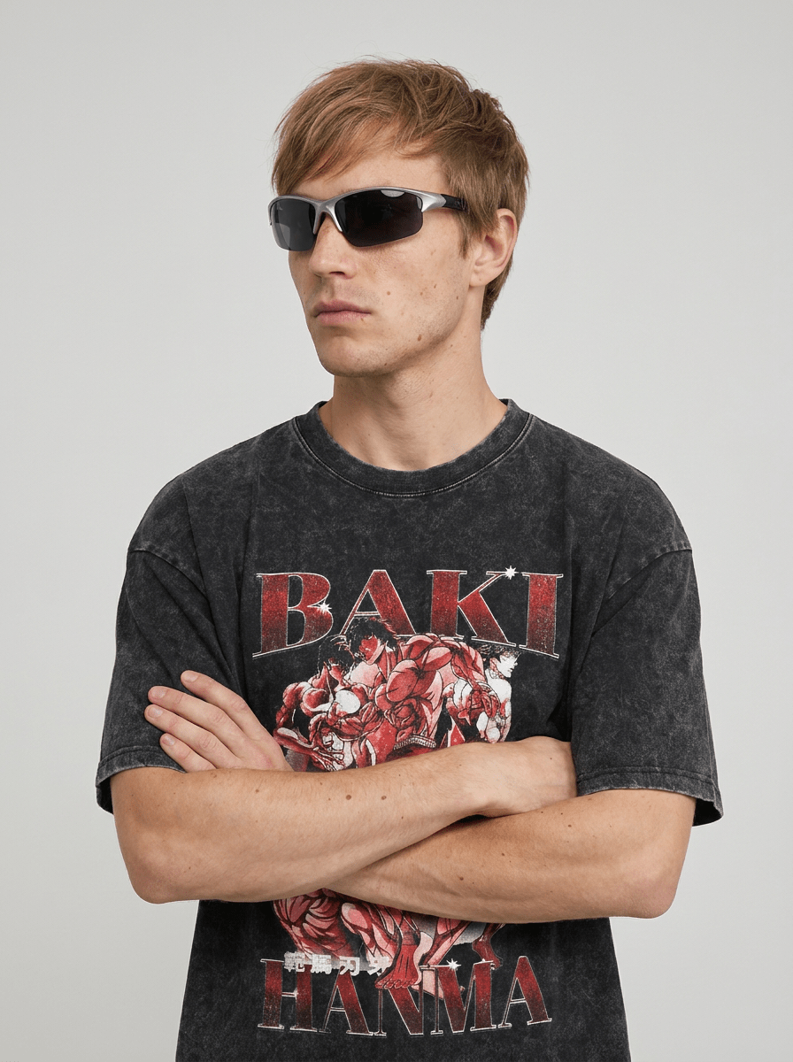 Crimson Muscle Warrior Spirit Tee - Tempus