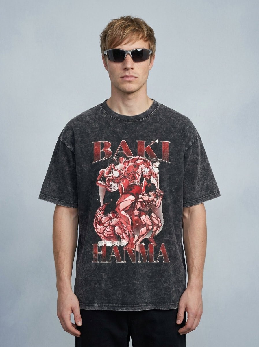 Crimson Muscle Warrior Spirit Tee - Tempus