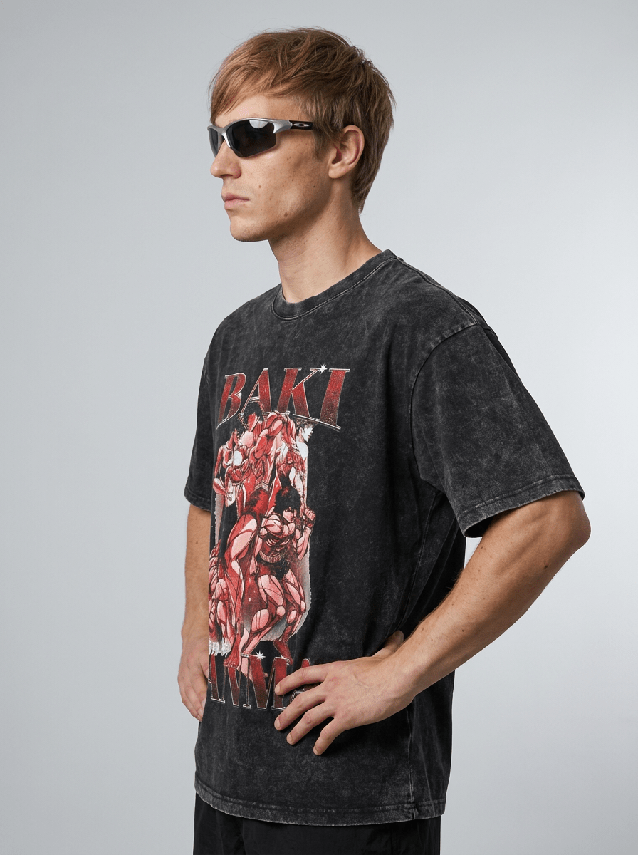 Crimson Muscle Warrior Spirit Tee - Tempus